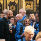 GolborneBrassBand12-3-2026PrescotParishChurchwatercolour